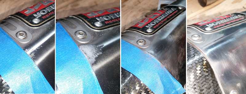 Sanding progression, take two.